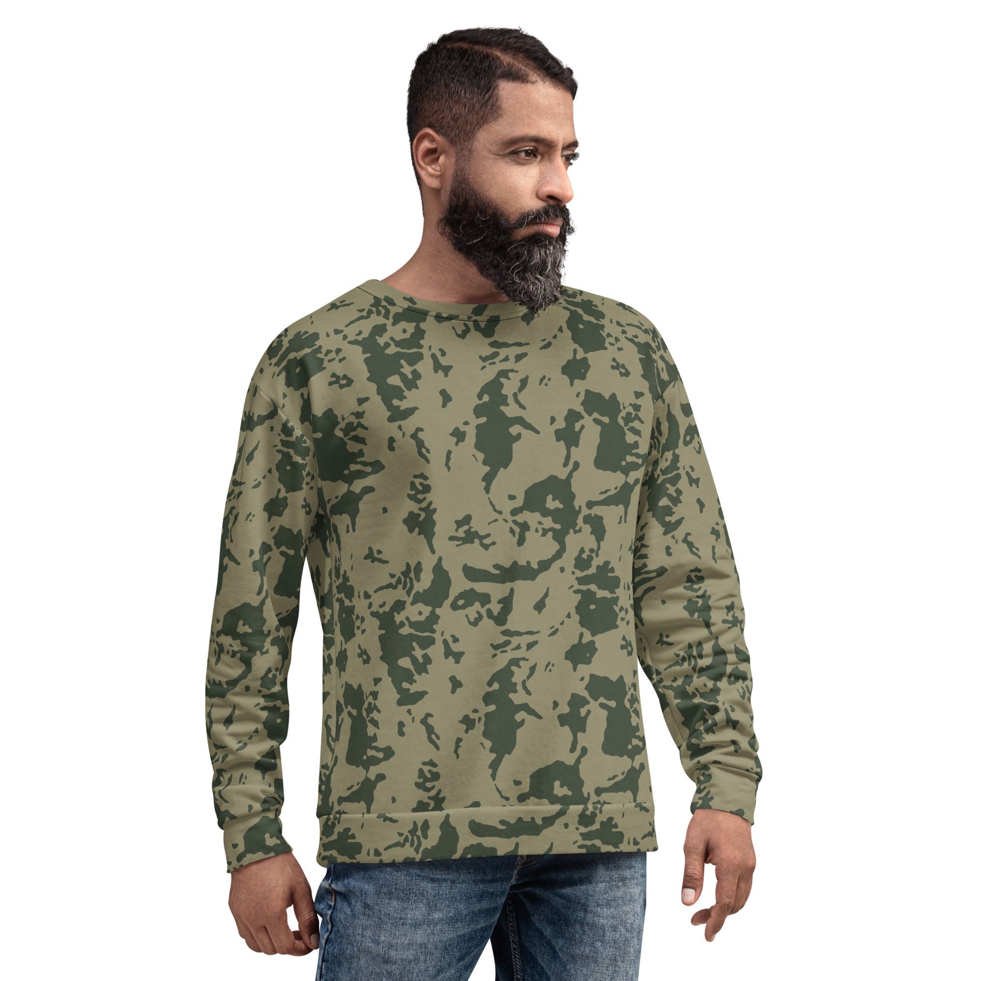 Russian Bicolor Woodland CAMO Unisex Sweatshirt - Sweatshirts