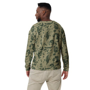 Bicolor Woodland Russian CAMO Unisex Sweatshirt