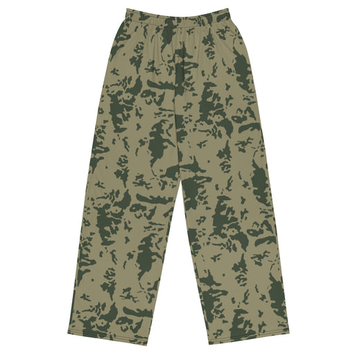 Bicolor Woodland Russian CAMO Unisex Wide-Leg Leisure Pants - 2XS - Pant