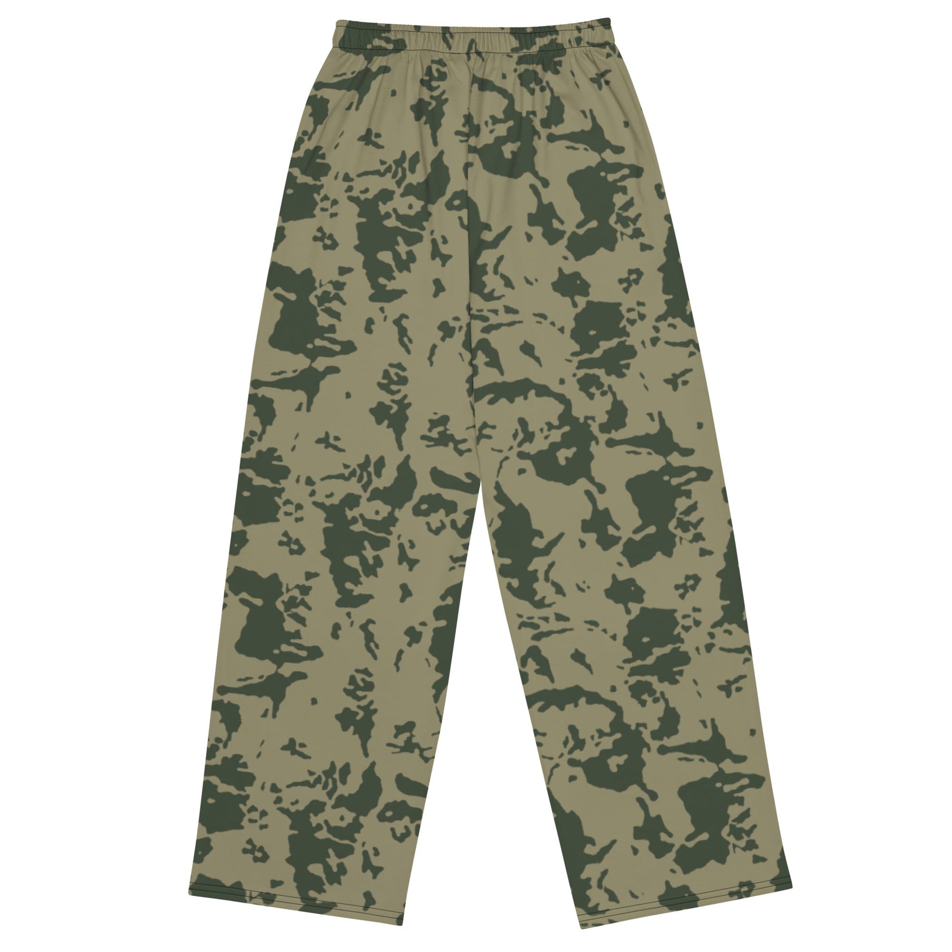 Russian Bicolor Woodland CAMO unisex wide-leg pants - Wide-leg Pants