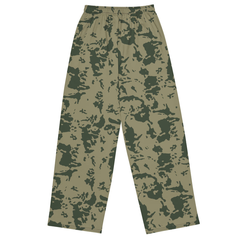 Bicolor Woodland Russian CAMO Unisex Wide-Leg Leisure Pants - Pant