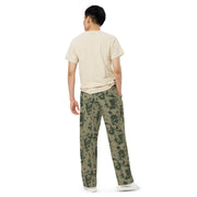 Bicolor Woodland Russian CAMO Unisex Wide-Leg Leisure Pants - Pant