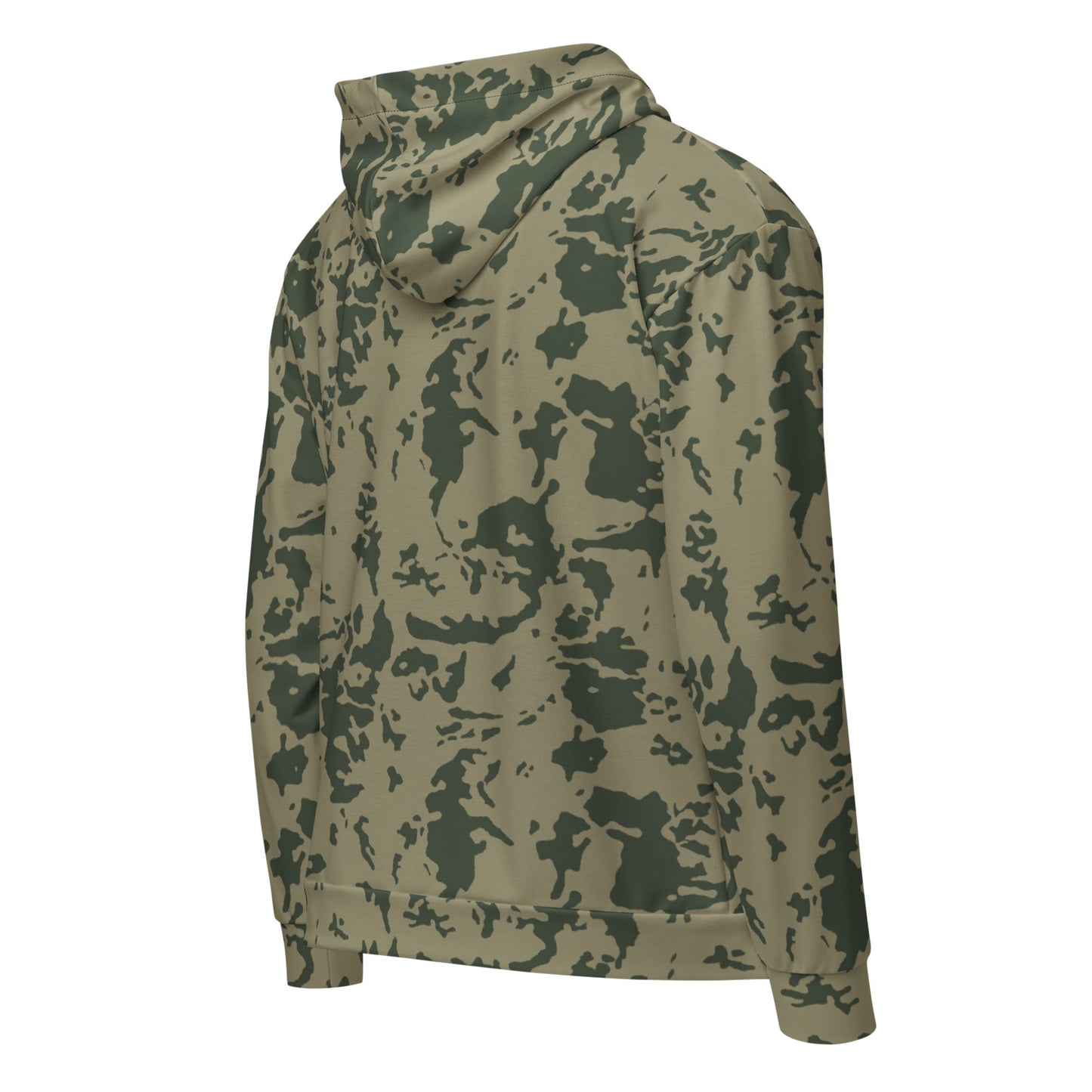 Russian Bicolor Woodland CAMO Unisex zip hoodie - Zip Hoodies