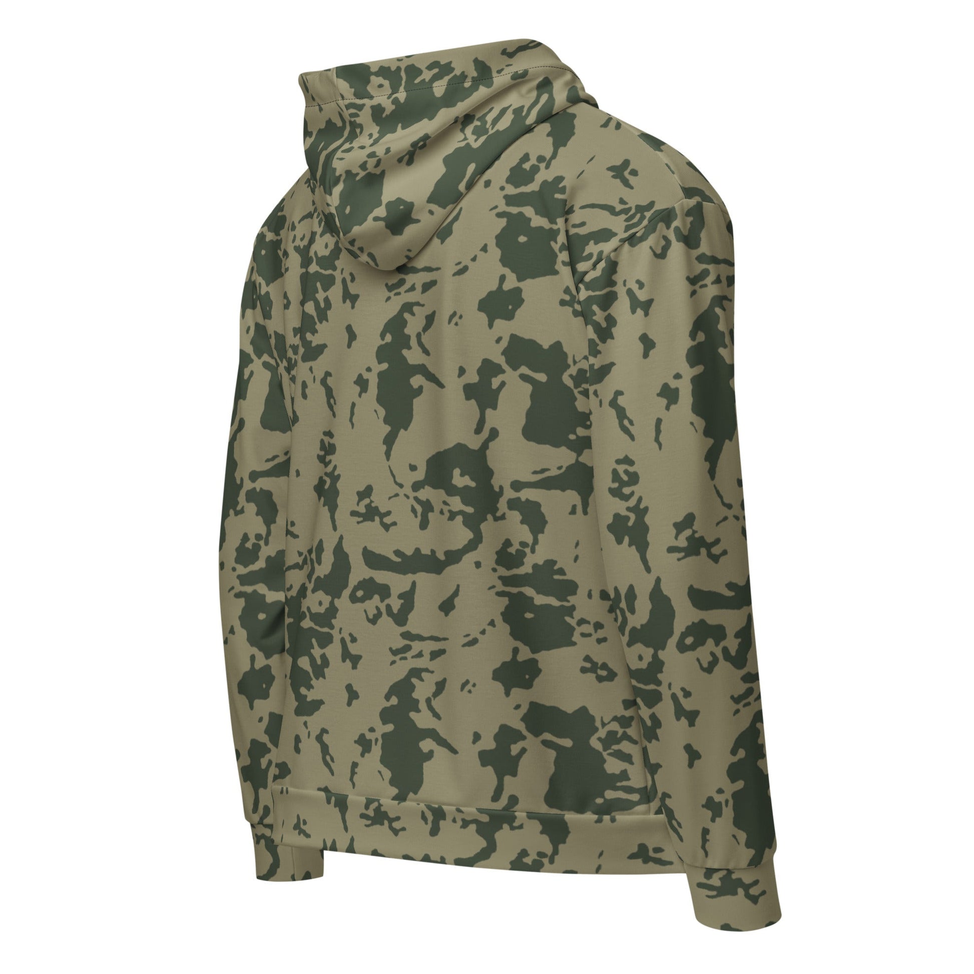 Russian Bicolor Woodland CAMO Unisex zip hoodie - Zip Hoodies