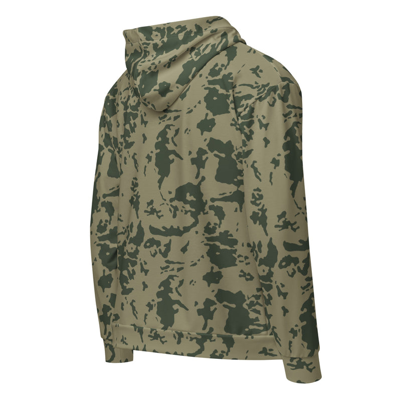 Bicolor Woodland Russian CAMO Unisex Zip Hoodie