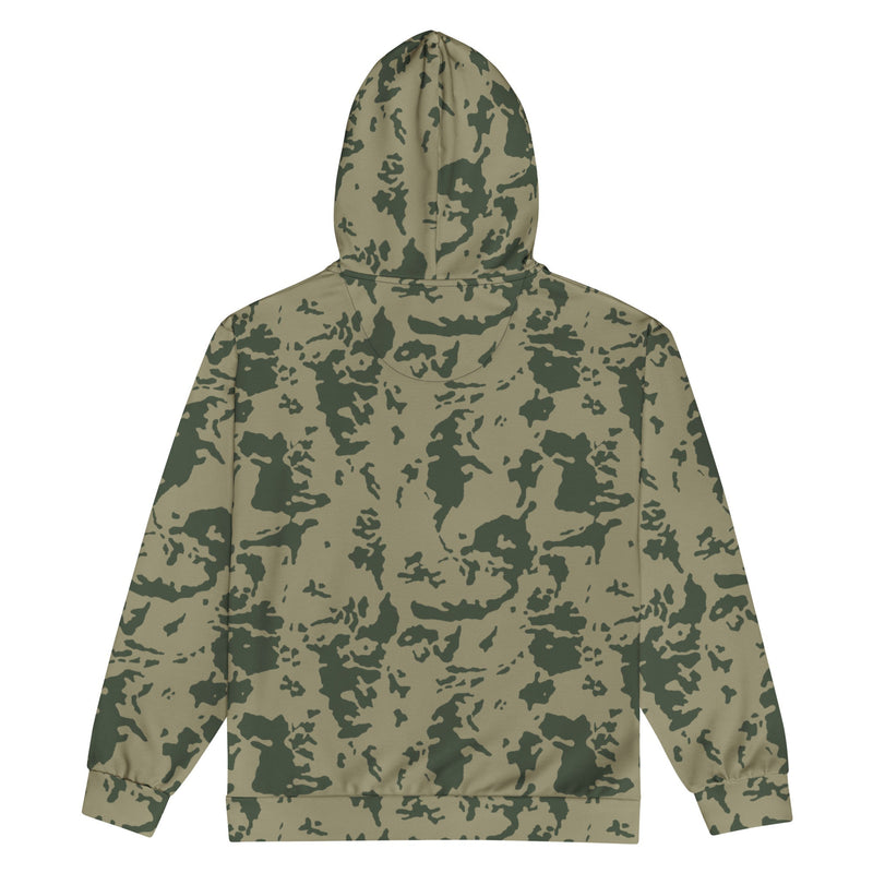 Bicolor Woodland Russian CAMO Unisex Zip Hoodie