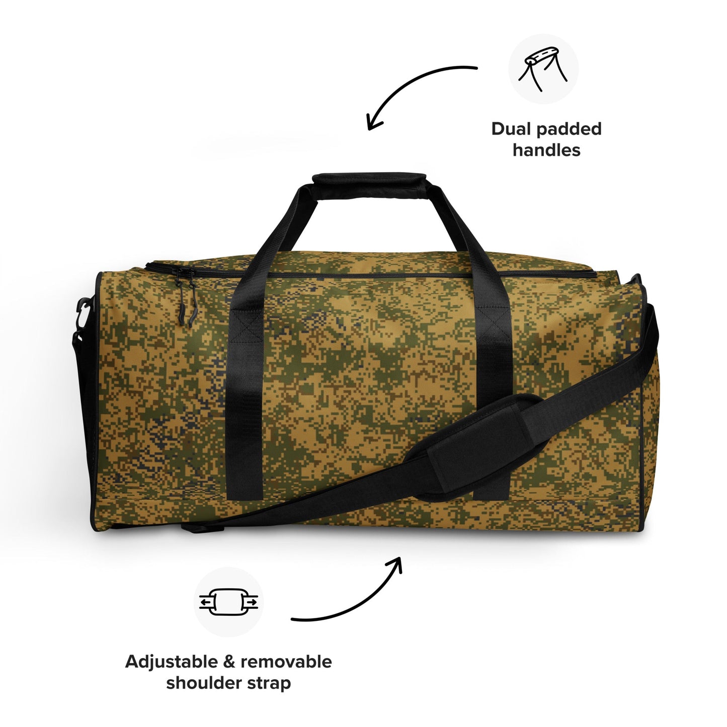 Russian Digital EMR Arid CAMO Duffle bag - Bags