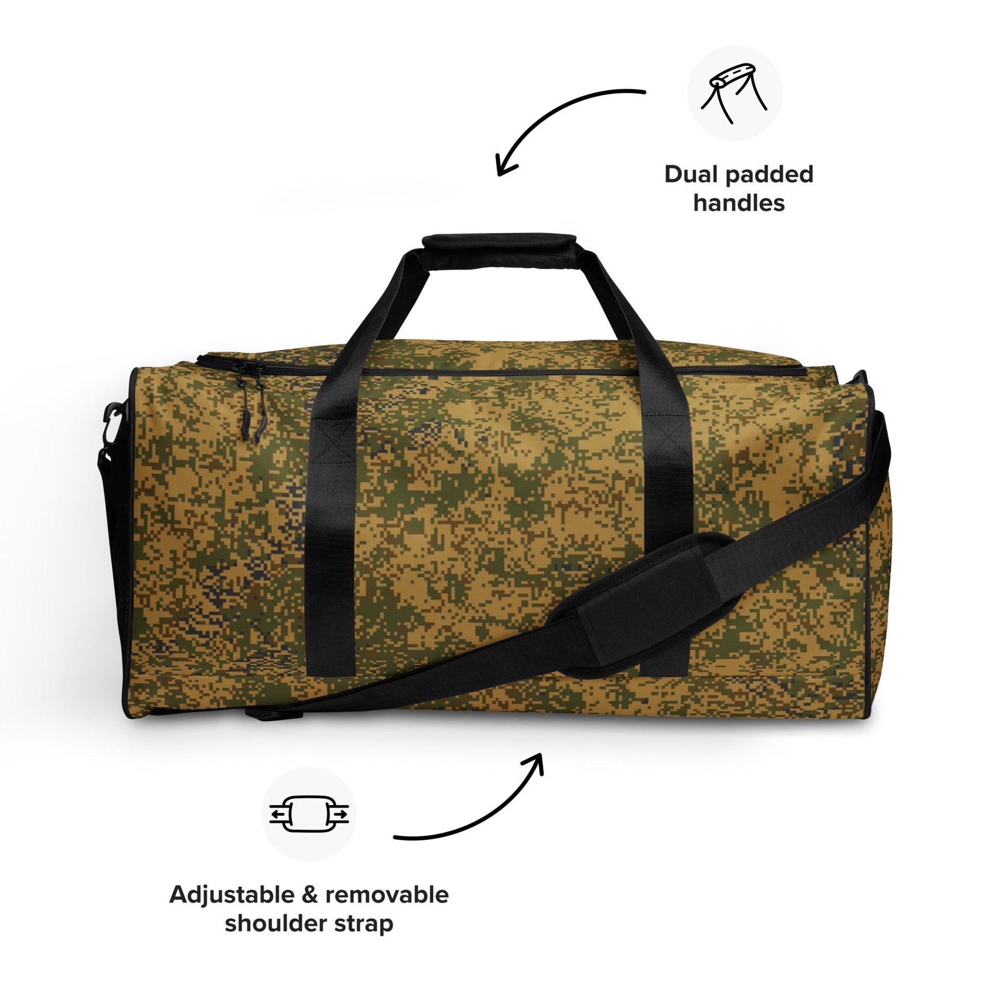 Russian Digital EMR Arid CAMO Duffle bag - Bags