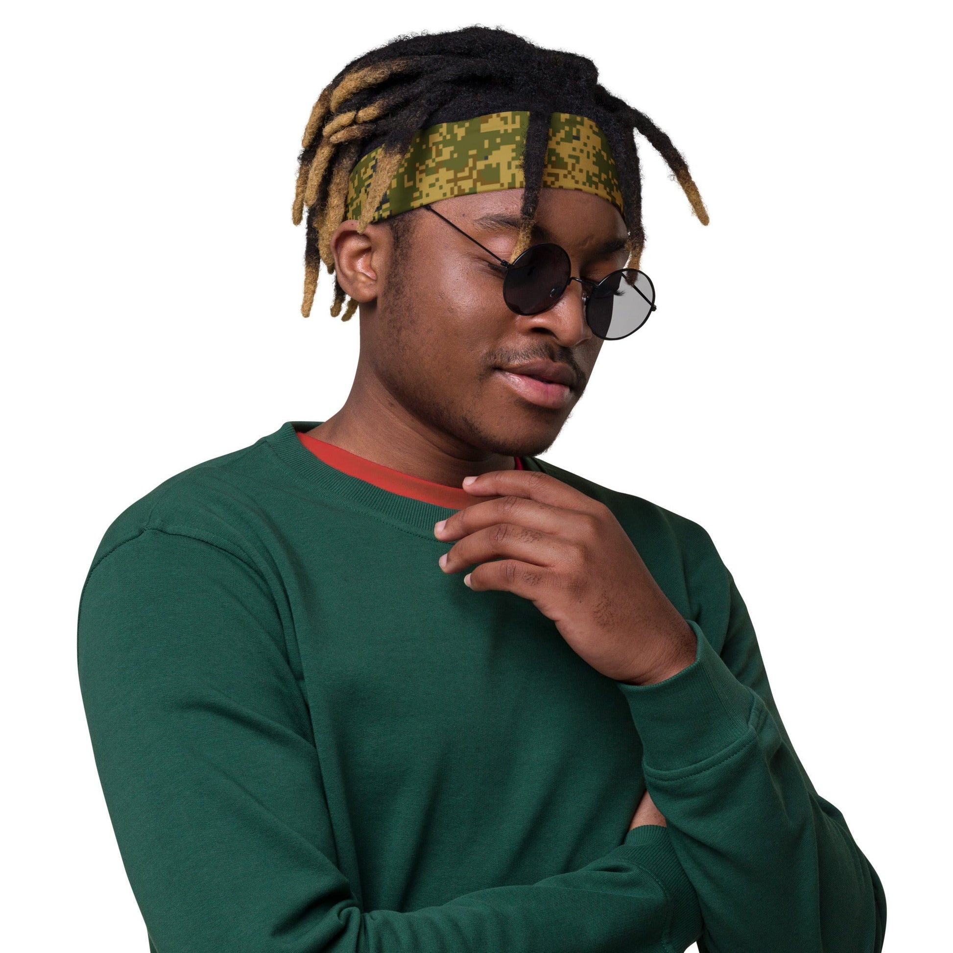 Russian Digital EMR Arid CAMO Headband - Headbands