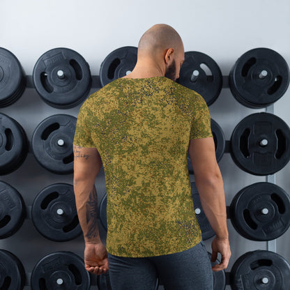 Russian Digital EMR Arid CAMO Mens Athletic T-shirt - T-Shirts
