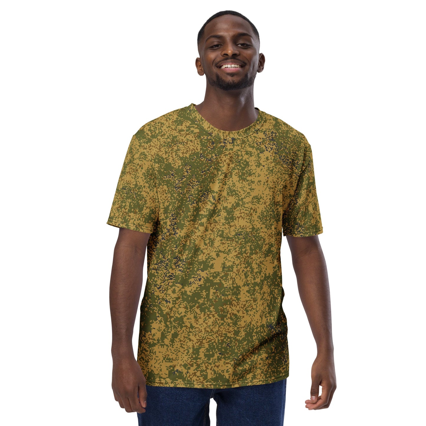 Russian Digital EMR Arid CAMO Mens t-shirt - T-Shirts