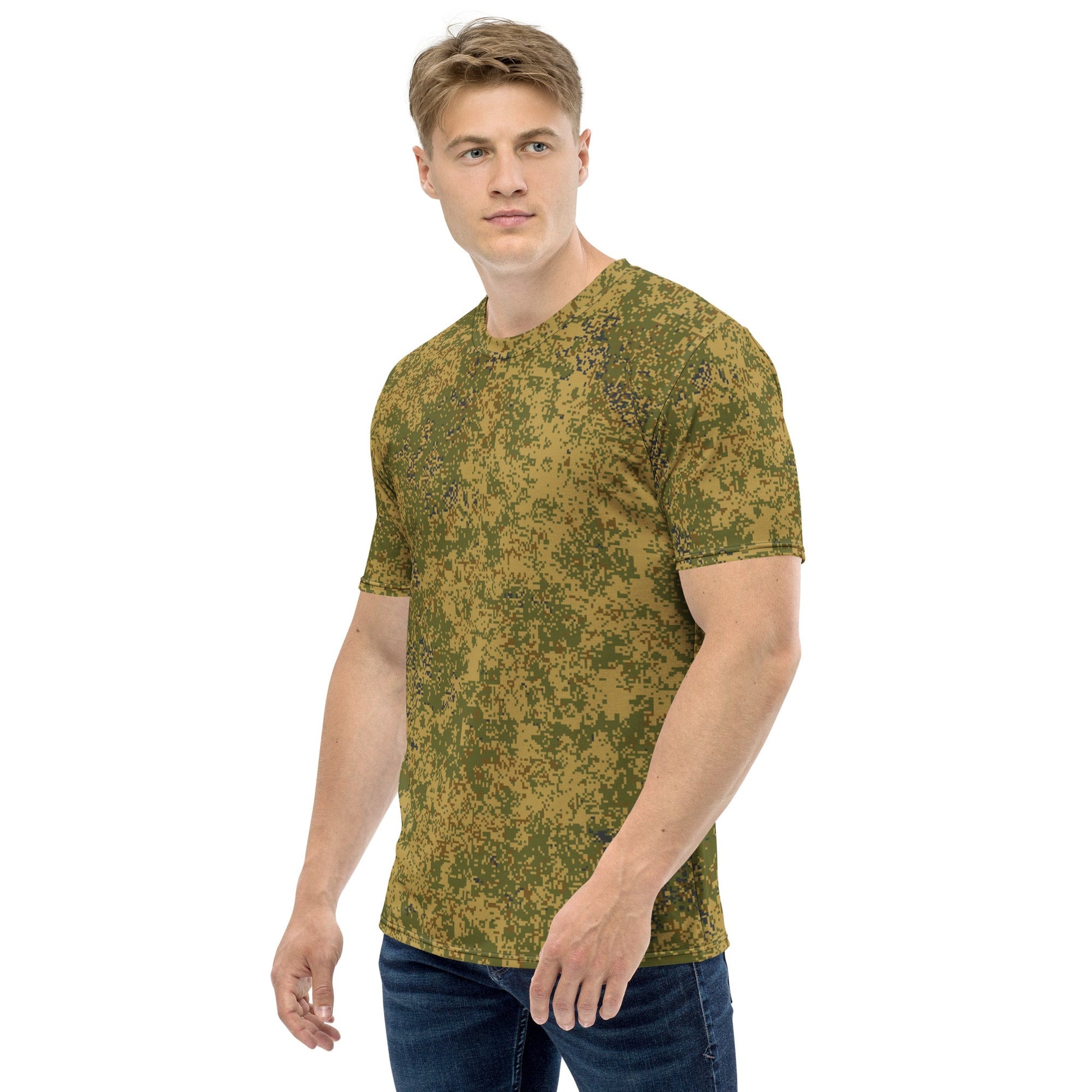 Russian Digital EMR Arid CAMO Mens t-shirt - T-Shirts