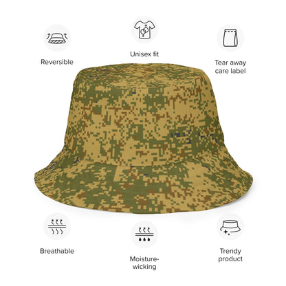 Russian Digital EMR Arid CAMO Reversible bucket hat - Bucket Hats