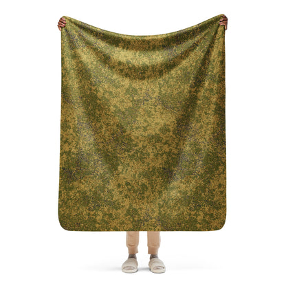 Russian Digital EMR Arid CAMO Sherpa blanket - 50″×60″ - Blankets