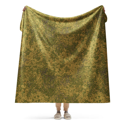 Russian Digital EMR Arid CAMO Sherpa blanket - 60″×80″ - Blankets