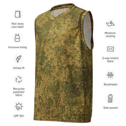 Russian Digital EMR Arid CAMO unisex basketball jersey - Basketball Jerseys