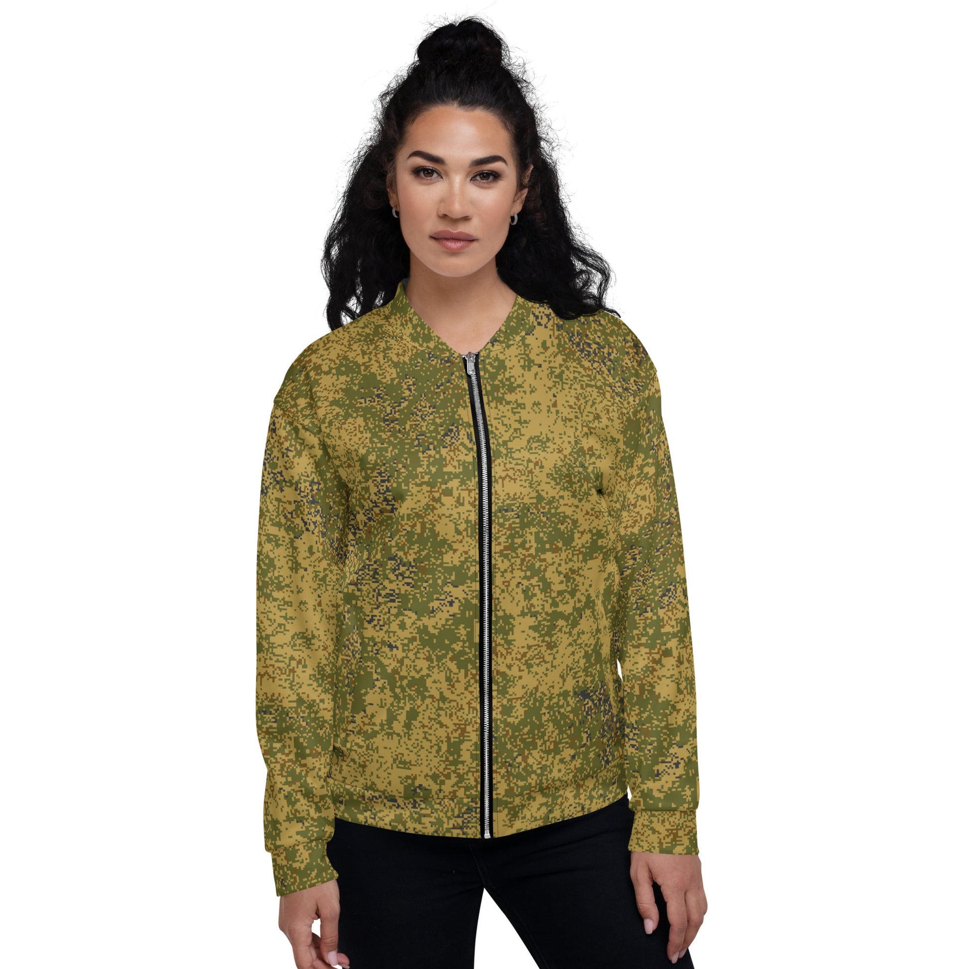 Russian Digital EMR Arid CAMO Unisex Bomber Jacket - Jackets