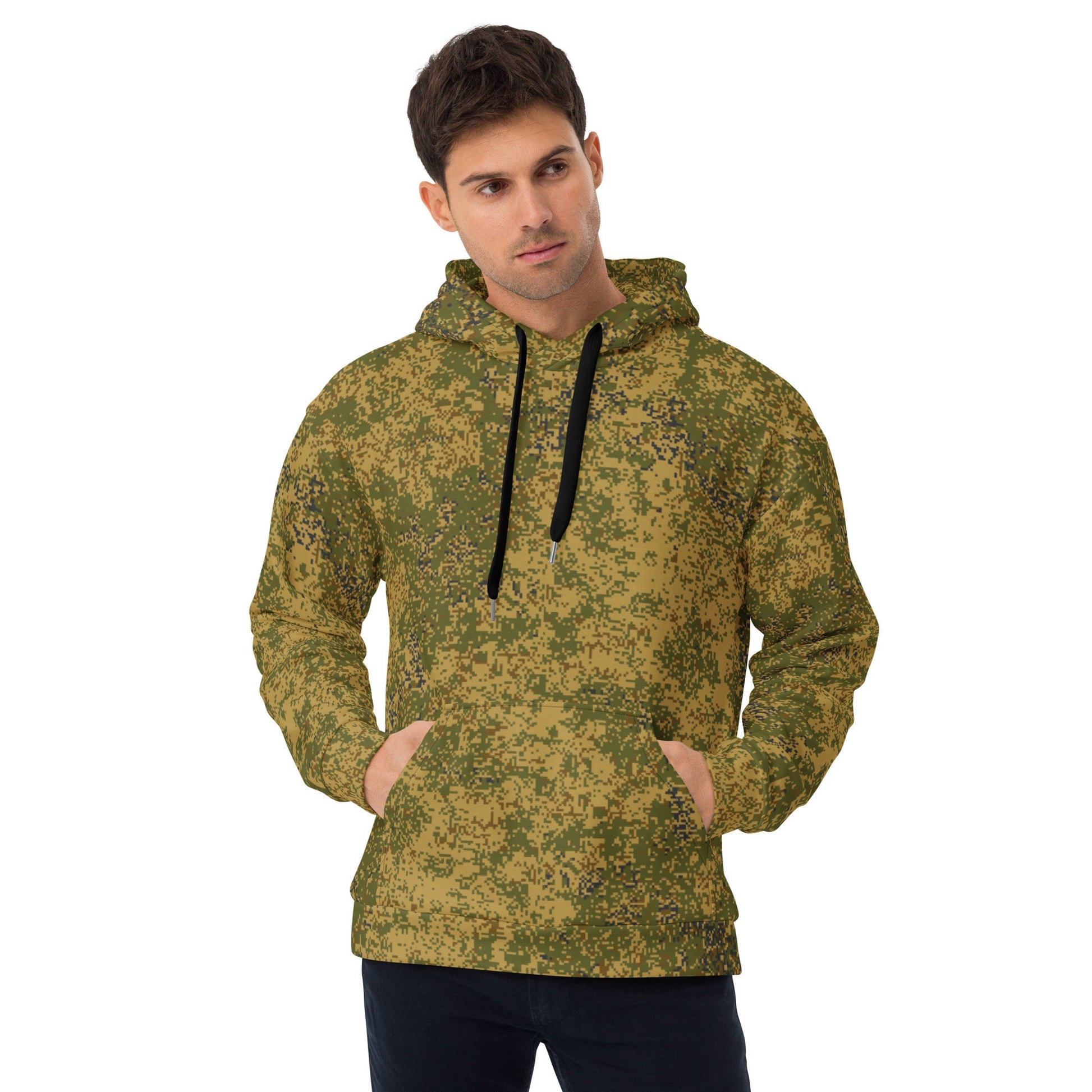 Russian Digital EMR Arid CAMO Unisex Hoodie - 2XS - Hoodies