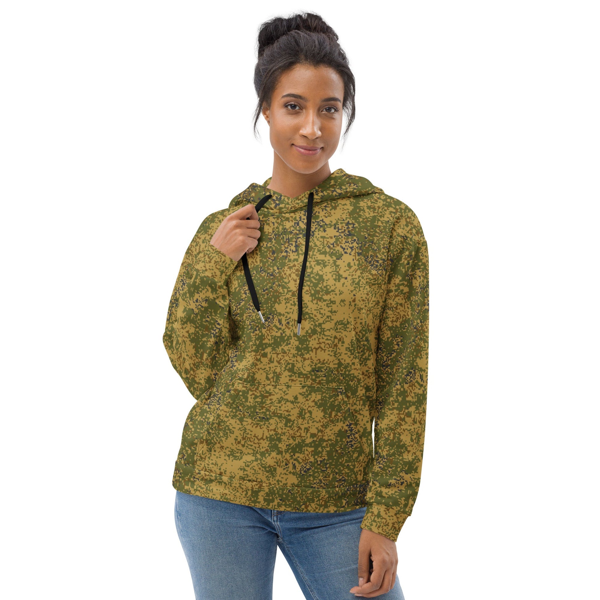 Russian Digital EMR Arid CAMO Unisex Hoodie - Hoodies