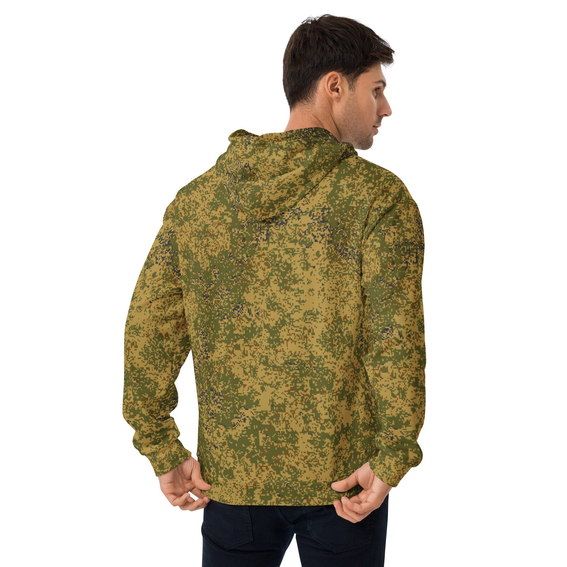 Russian Digital EMR Arid CAMO Unisex Hoodie - Hoodies
