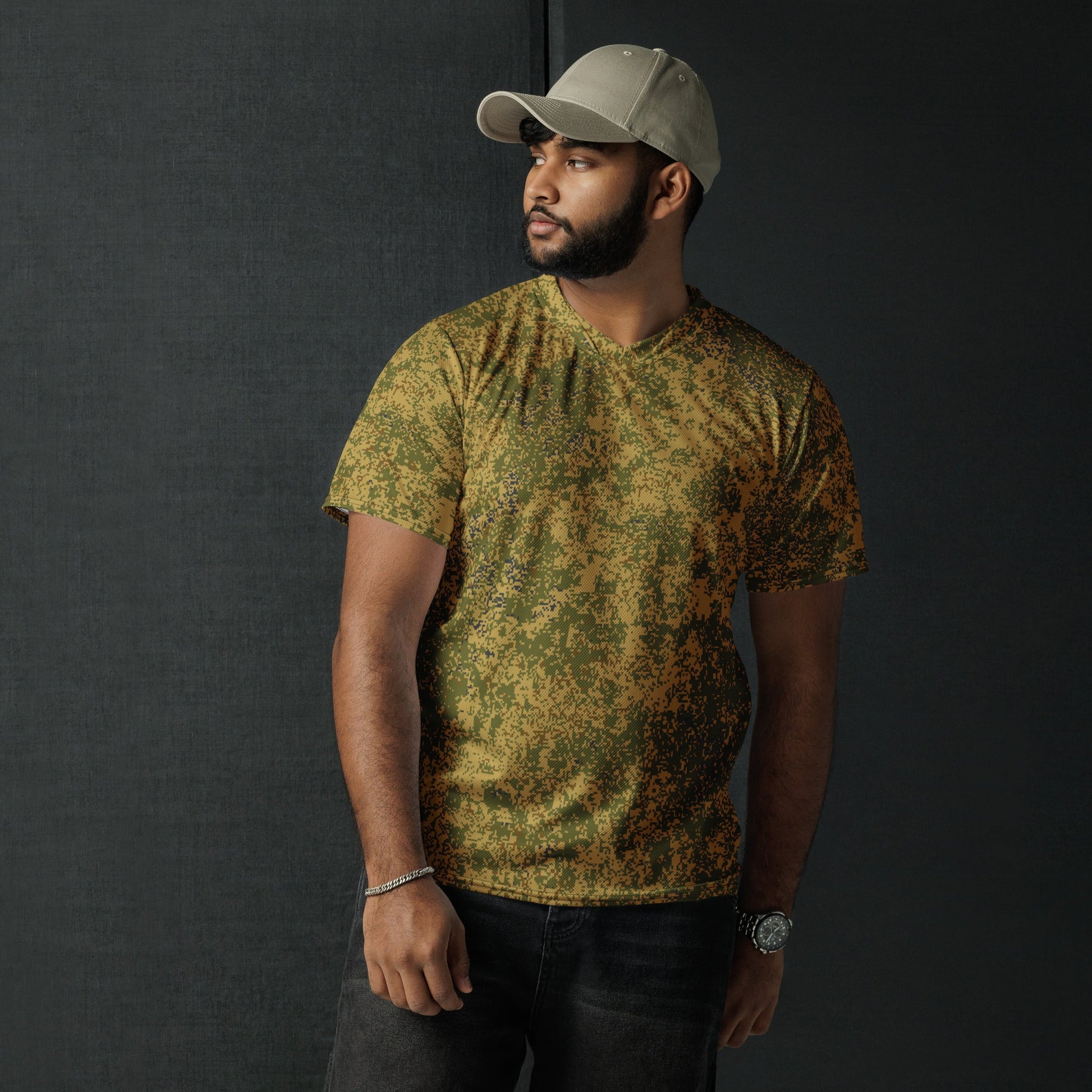 Russian Digital EMR Arid CAMO unisex sports jersey - Sports Jerseys