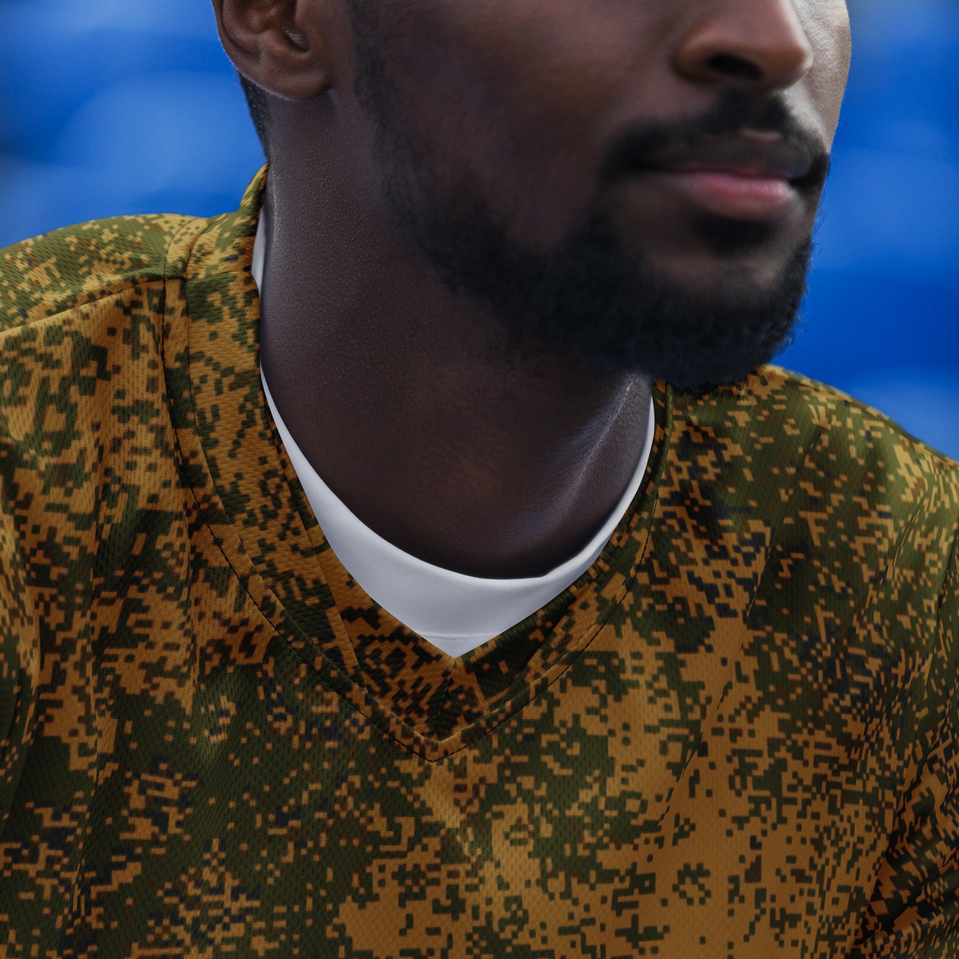 Russian Digital EMR Arid CAMO unisex sports jersey - Sports Jerseys