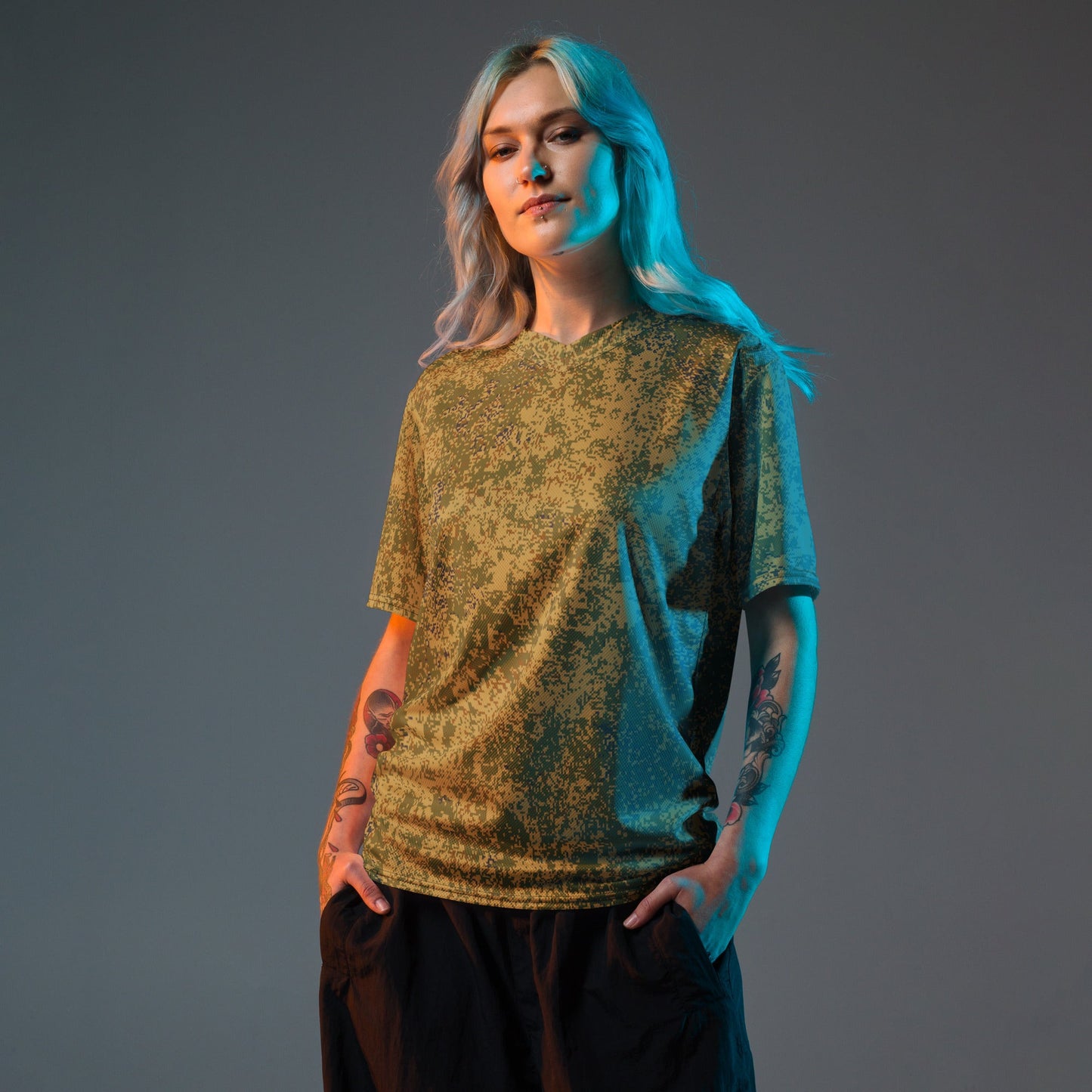 Russian Digital EMR Arid CAMO unisex sports jersey - Sports Jerseys