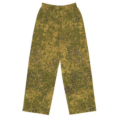 Russian Digital EMR Arid CAMO unisex wide-leg pants - 2XS - Wide-leg Pants