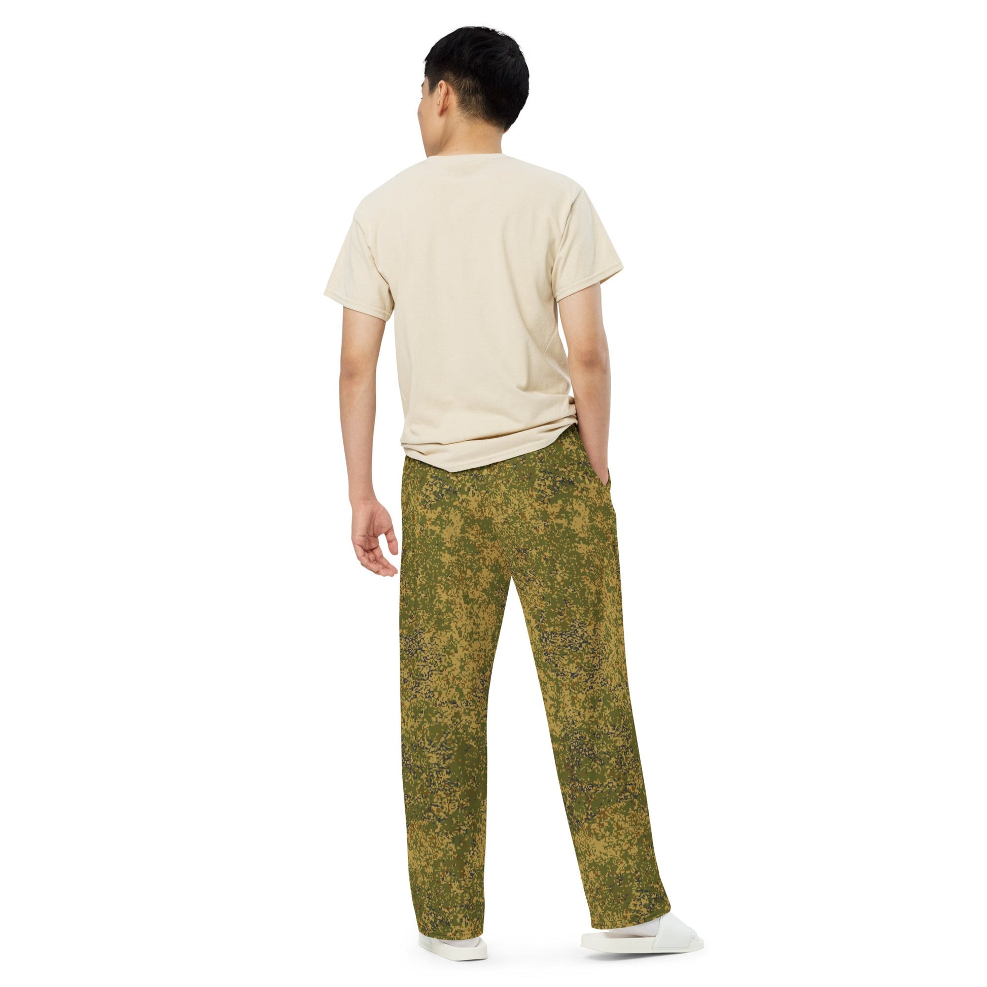 Russian Digital EMR Arid CAMO unisex wide-leg pants - Wide-leg Pants