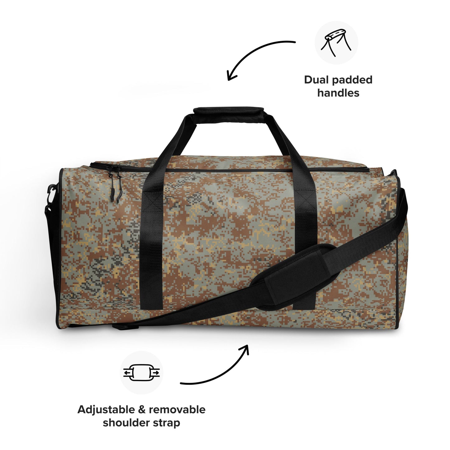 Russian Digital EMR Desert CAMO Duffle bag - Bags
