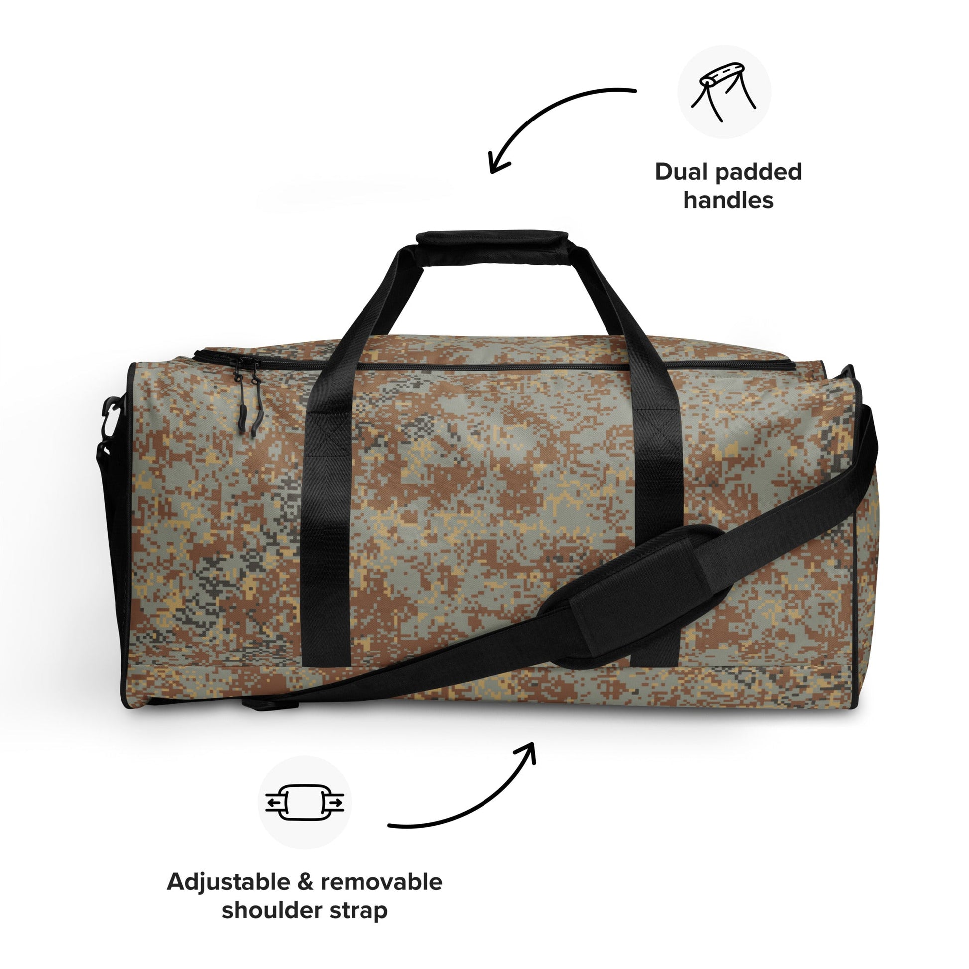 Russian Digital EMR Desert CAMO Duffle bag - Bags