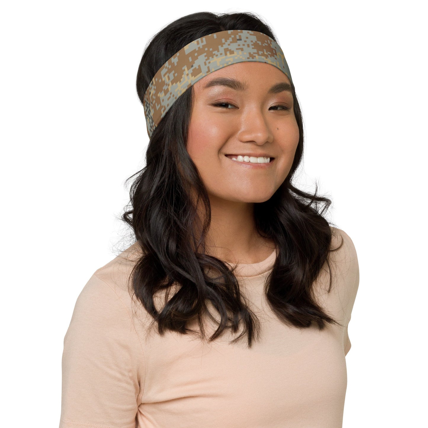 Russian Digital EMR Desert CAMO Headband - Headbands