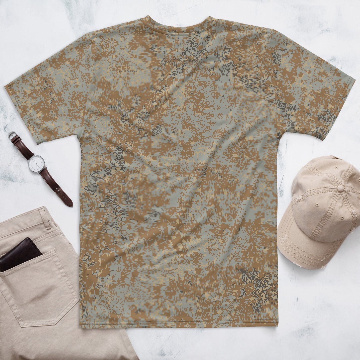 Russian Digital EMR Desert CAMO Mens t-shirt - T-Shirts