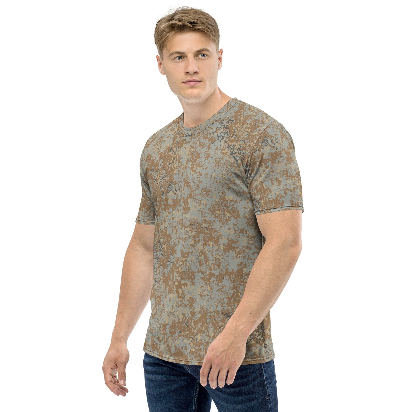 Russian Digital EMR Desert CAMO Mens t-shirt - T-Shirts