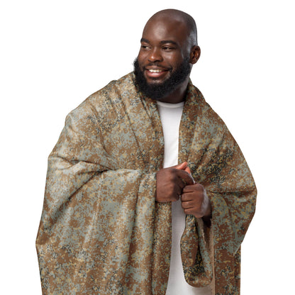 Russian Digital EMR Desert CAMO Sherpa blanket - Blankets