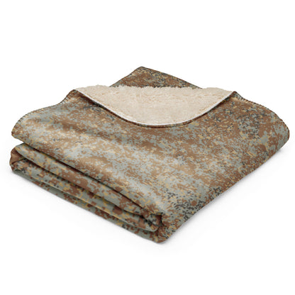 Russian Digital EMR Desert CAMO Sherpa blanket - Blankets