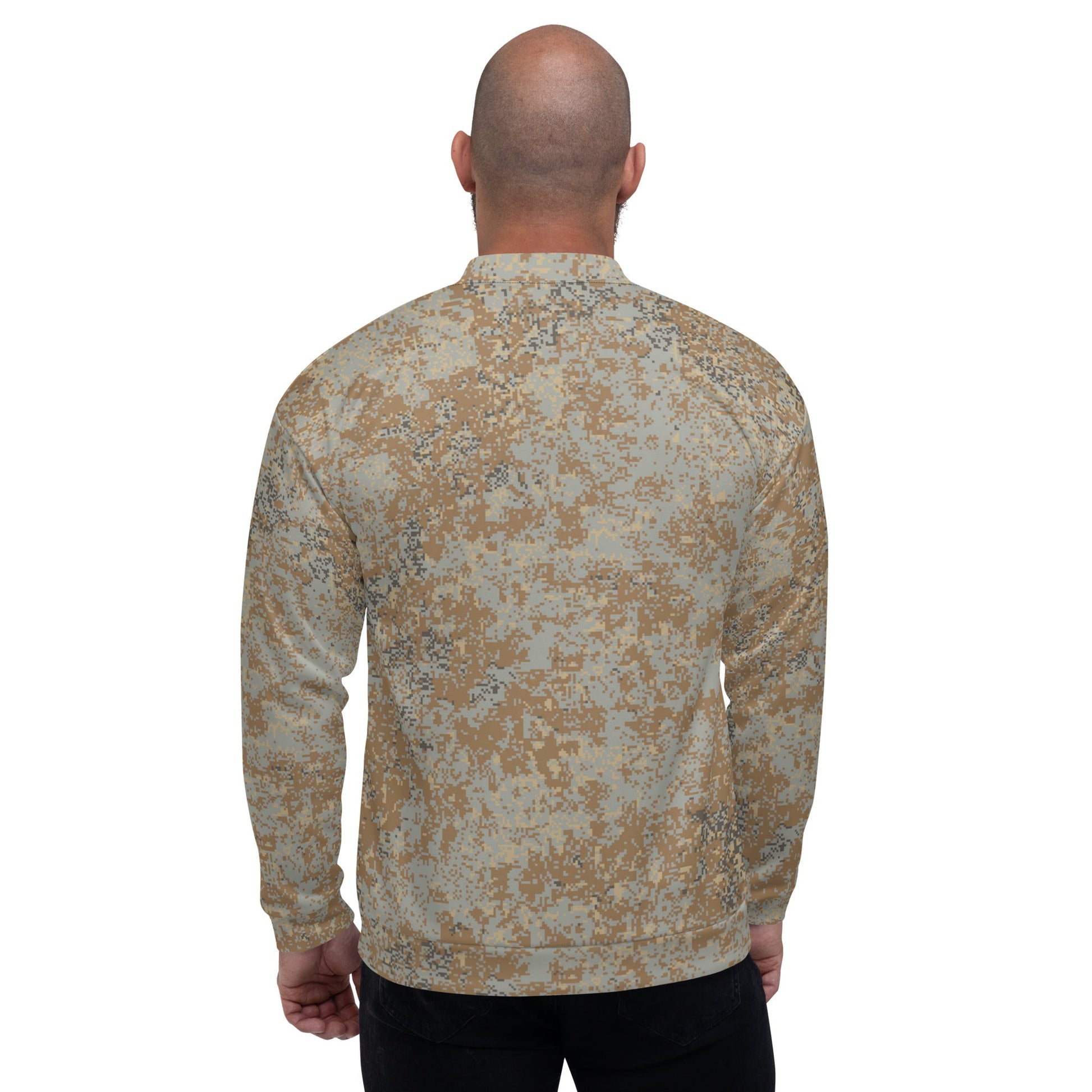 Russian Digital EMR Desert CAMO Unisex Bomber Jacket - Jackets