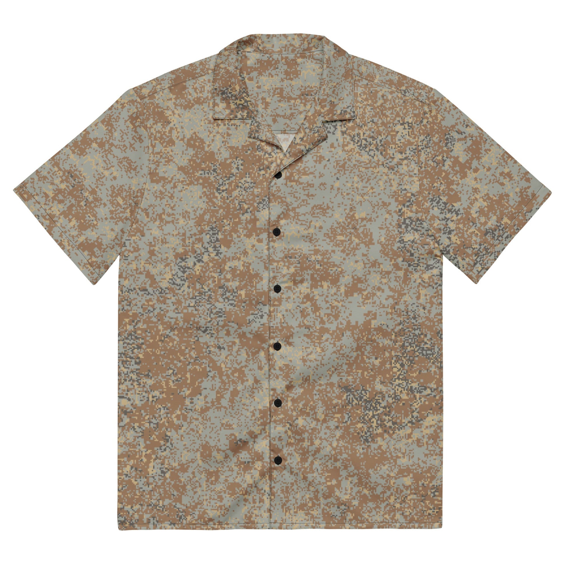 Russian Digital EMR Desert CAMO Unisex button shirt - 2XS - Button Shirts