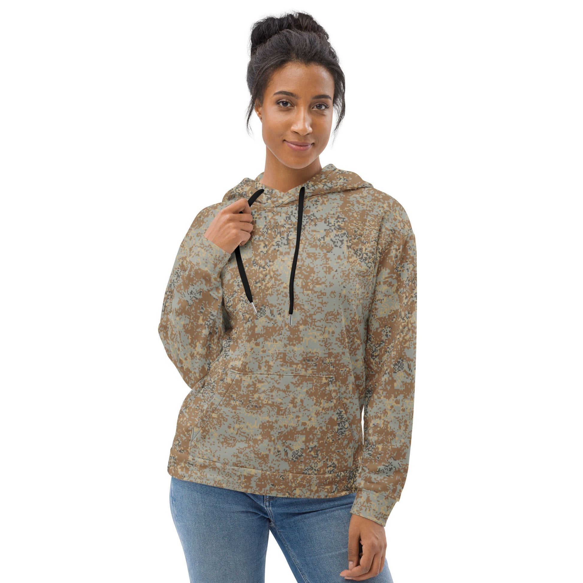 Russian Digital EMR Desert CAMO Unisex Hoodie - Hoodies
