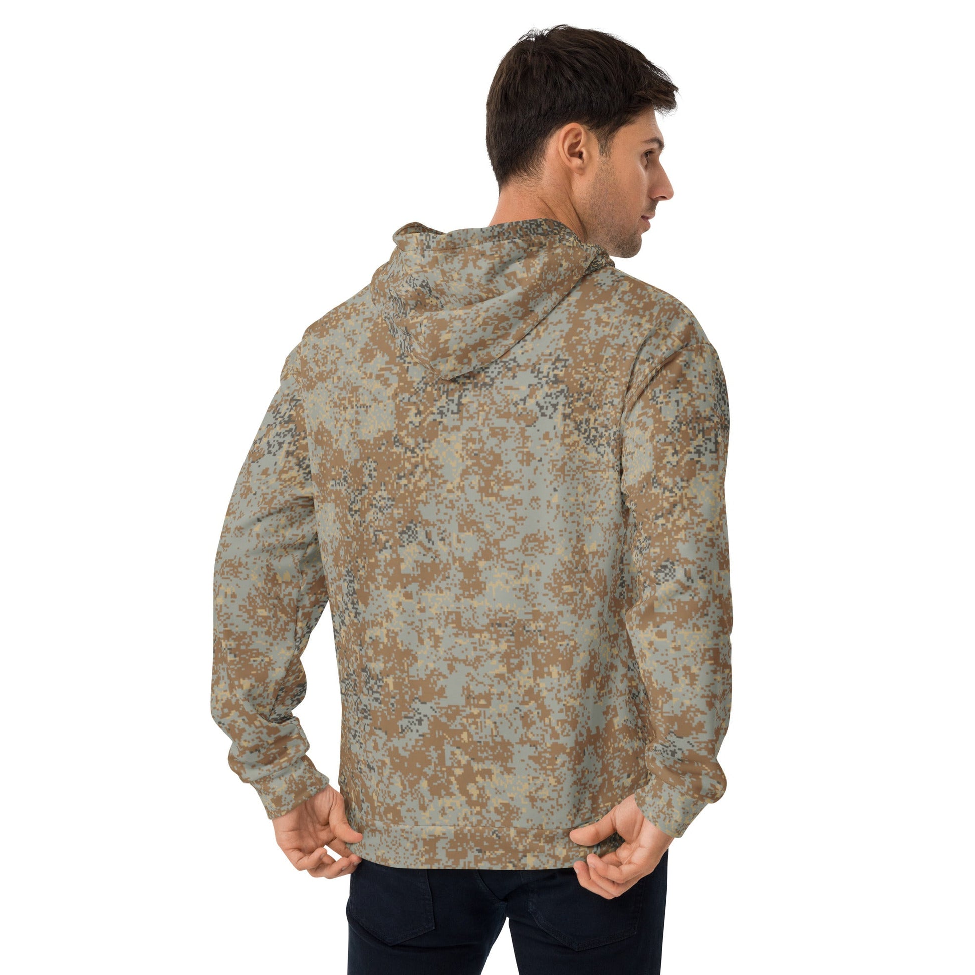 Russian Digital EMR Desert CAMO Unisex Hoodie - Hoodies
