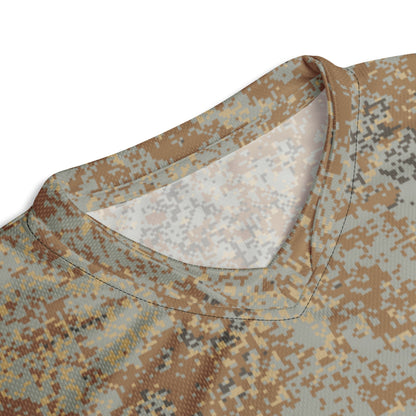 Russian Digital EMR Desert CAMO unisex sports jersey - Sports Jerseys