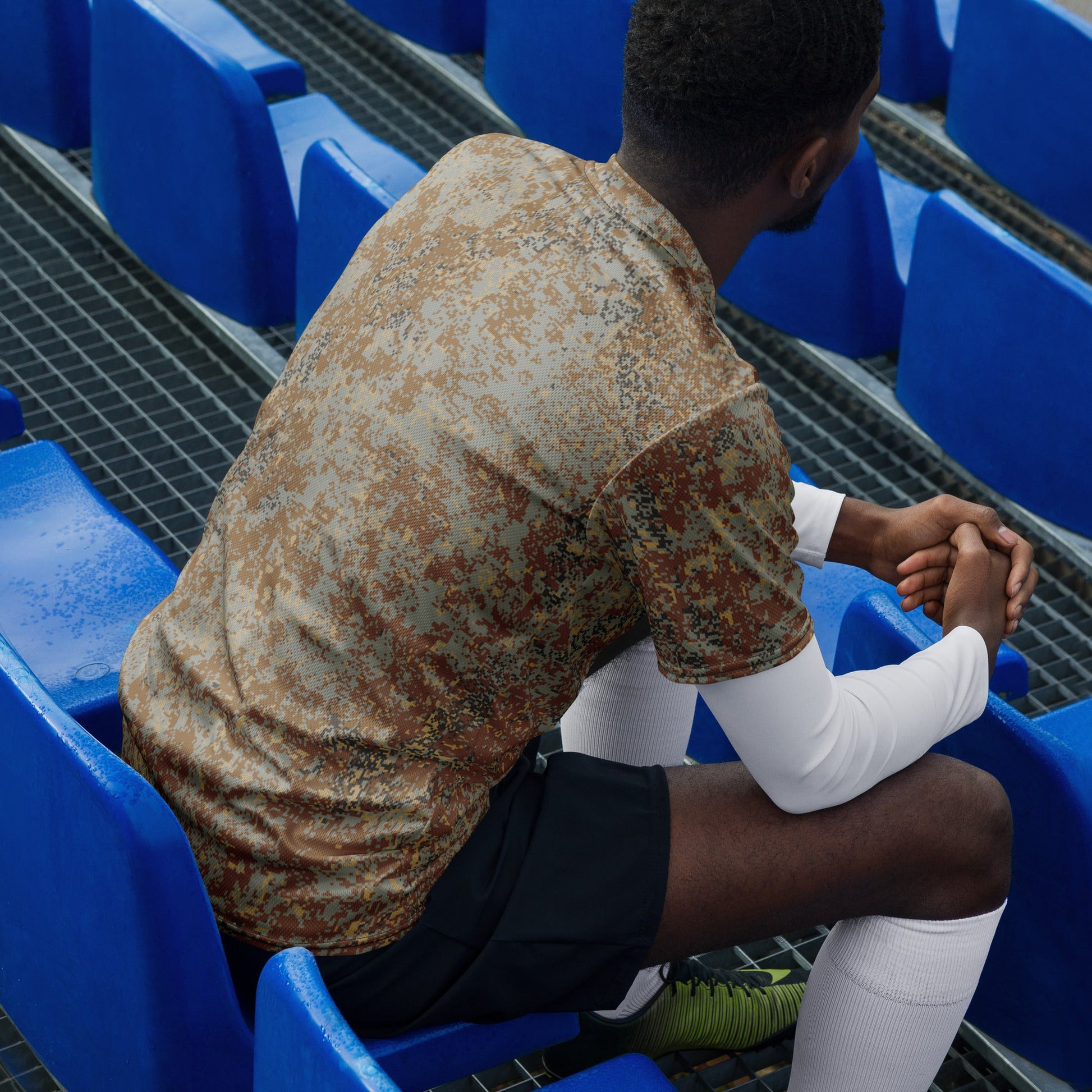 Russian Digital EMR Desert CAMO unisex sports jersey - Sports Jerseys