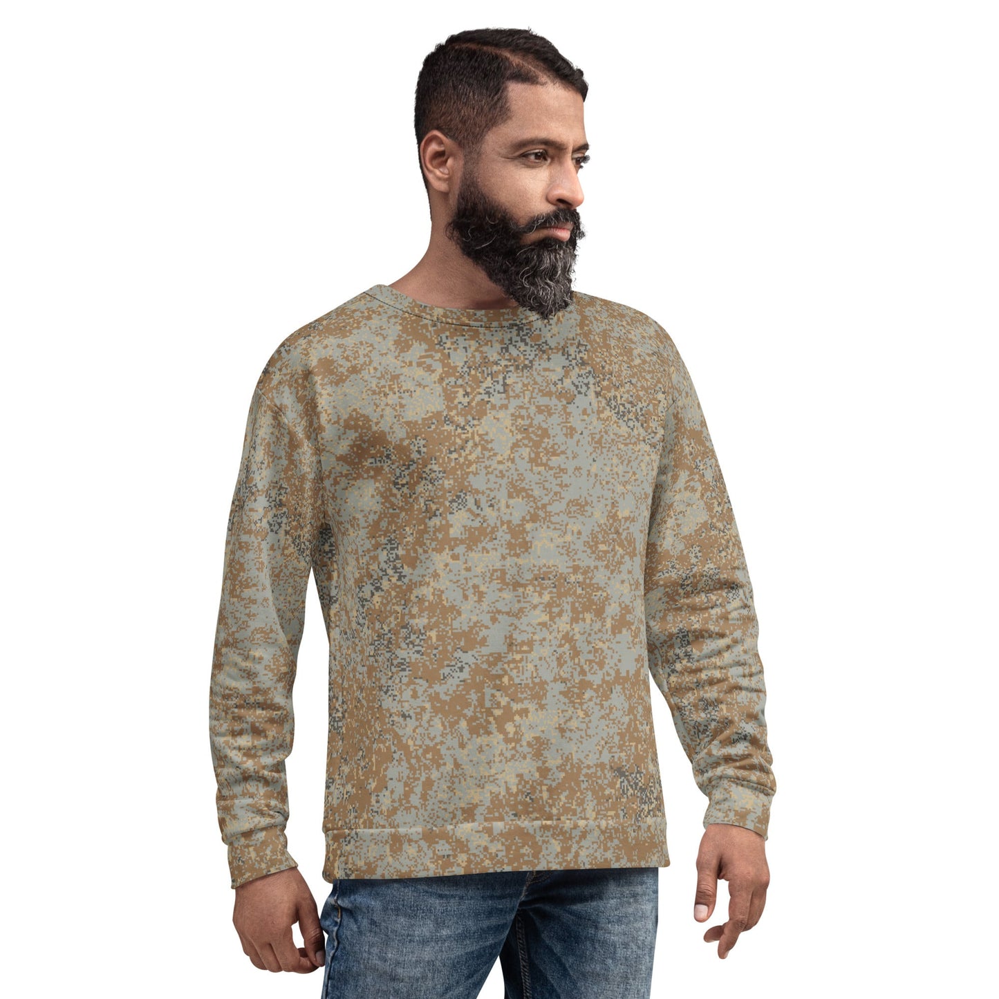 Russian Digital EMR Desert CAMO Unisex Sweatshirt - Sweatshirts