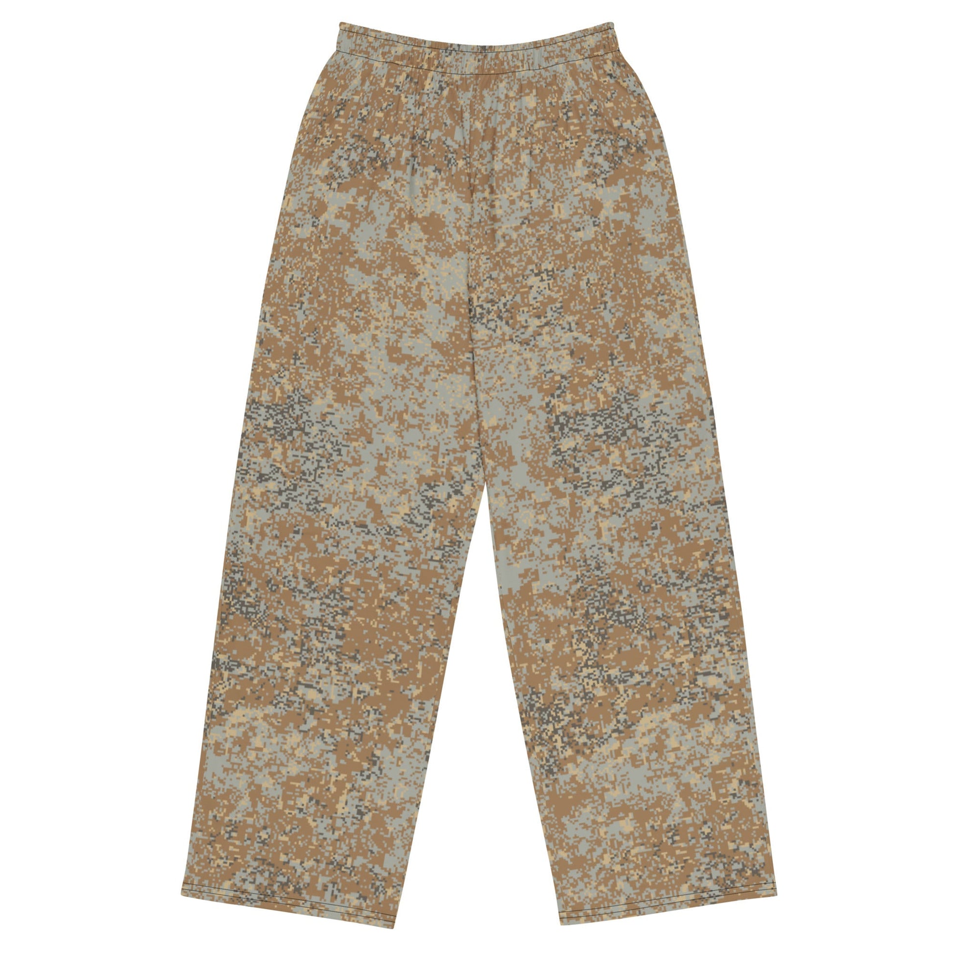 Russian Digital EMR Desert CAMO unisex wide-leg pants - 2XS - Wide-leg Pants