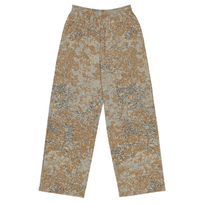 Russian Digital EMR Desert CAMO unisex wide-leg pants - 2XS - Wide-leg Pants