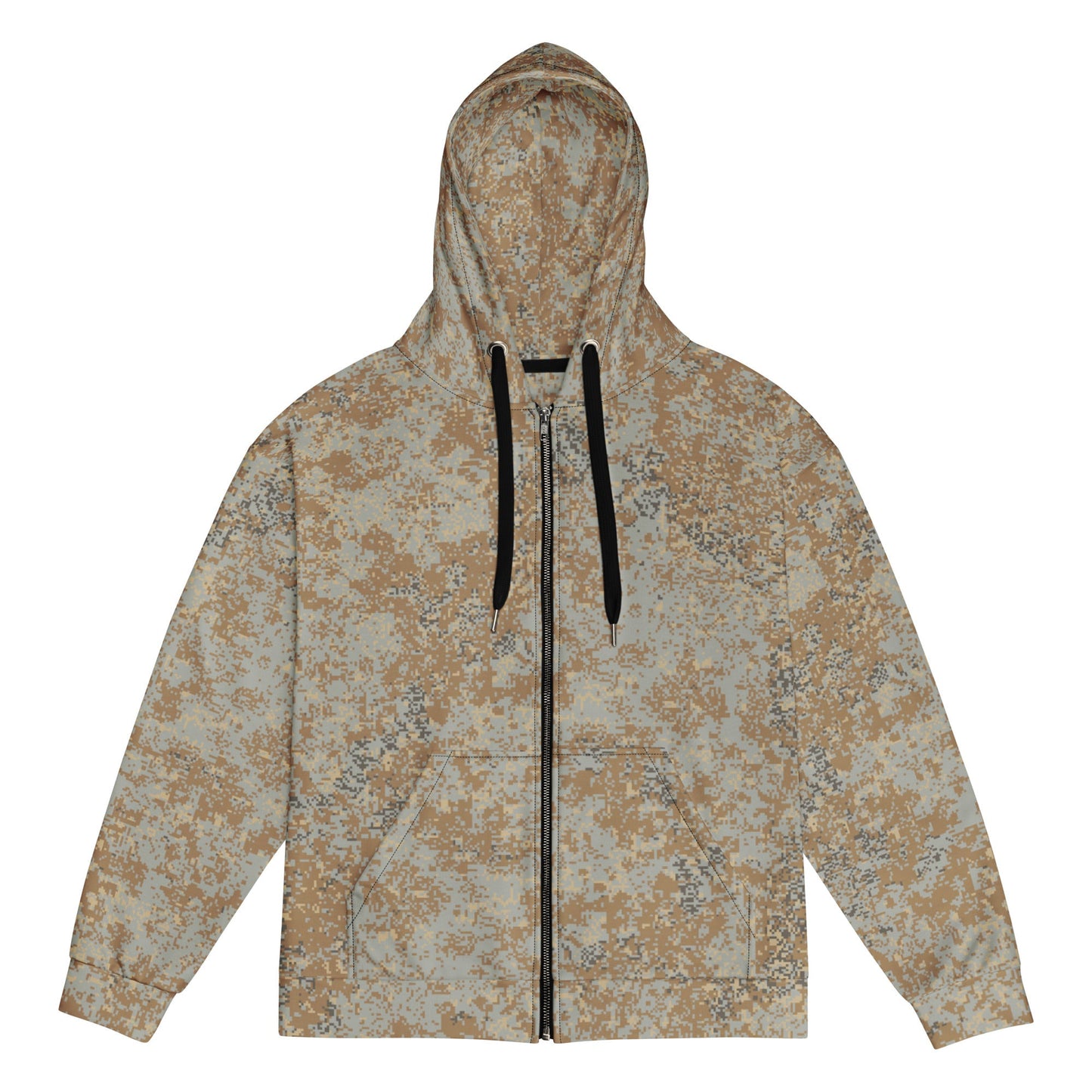 Russian Digital EMR Desert CAMO Unisex zip hoodie - 2XS - Zip Hoodies