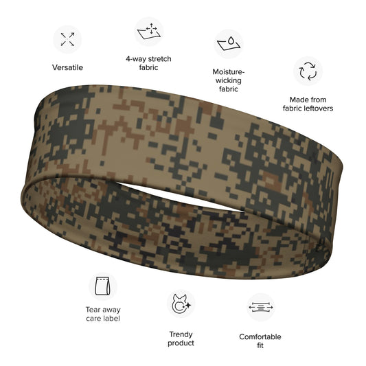 Russian Digital EMR Mountain CAMO Headband - M