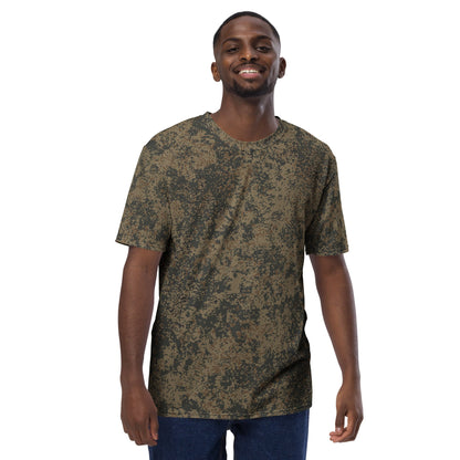 Russian Digital EMR Mountain CAMO Mens T-Shirt