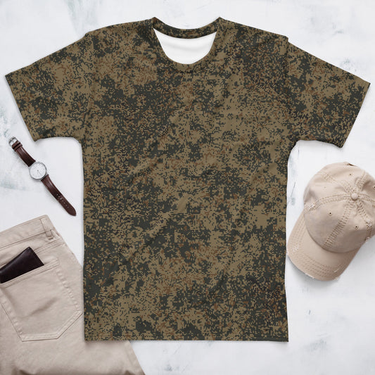 Russian Digital EMR Mountain CAMO Mens T-Shirt - XS