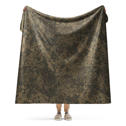 Russian Digital EMR Mountain CAMO Sherpa Blanket - 60″×80″